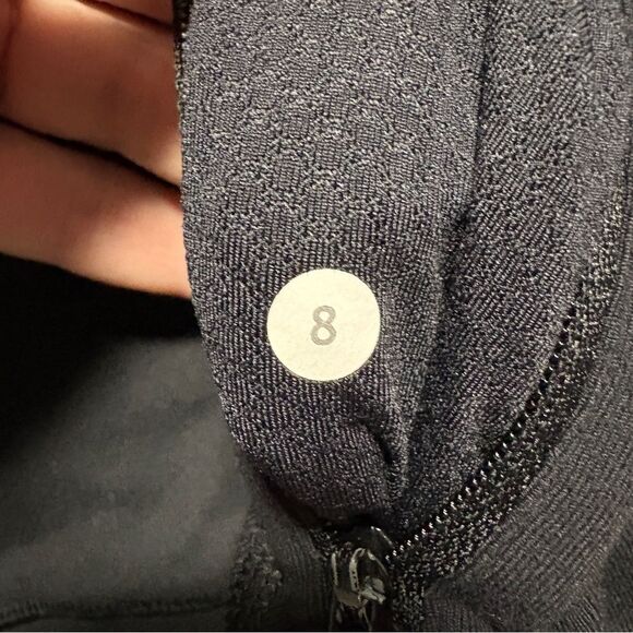 Lululemon In Stride Jacket Black Full Zip Long Sleeve Womens 8 - Picture 6 of 10